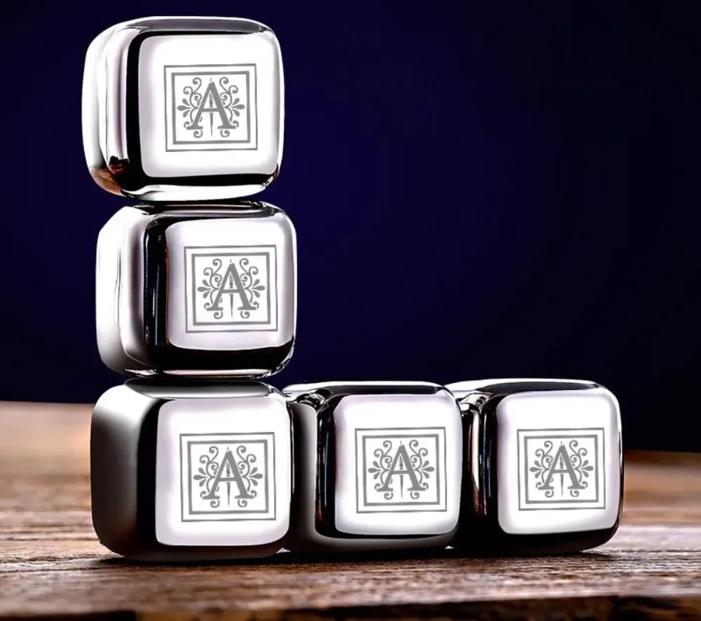personalized whiskey stone