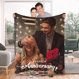 Birthday Blanket Personalized - Photo 1