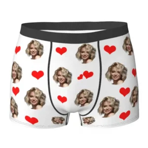 Boxer Shorts with Faces on Them - Photo 1