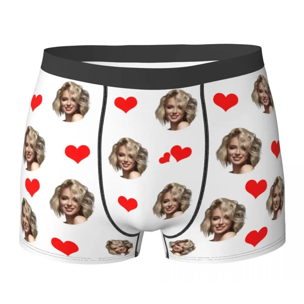 Boxer Shorts with Faces on Them - Photo 1