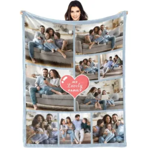 Custom Blanket with Picture - Photo 1
