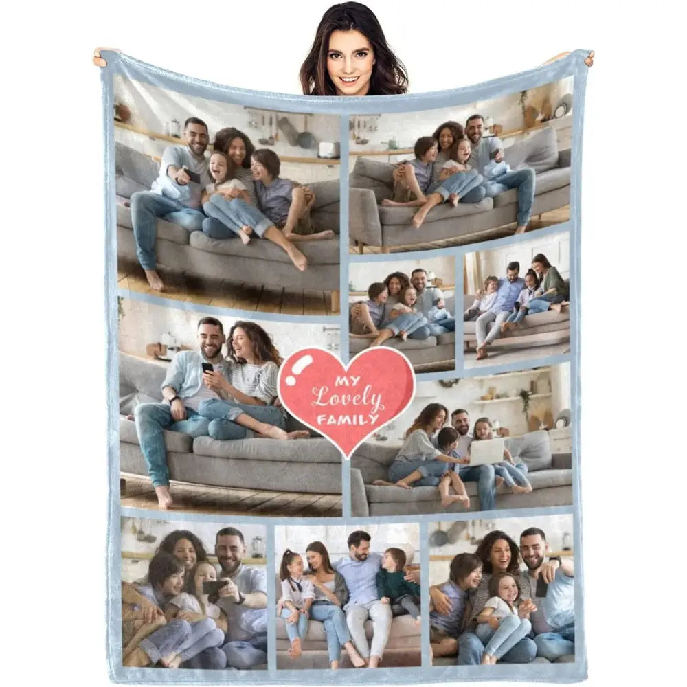 Custom Blanket with Picture - Photo 1