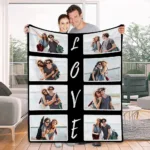 Custom Love Letter Blanket - Photo 1