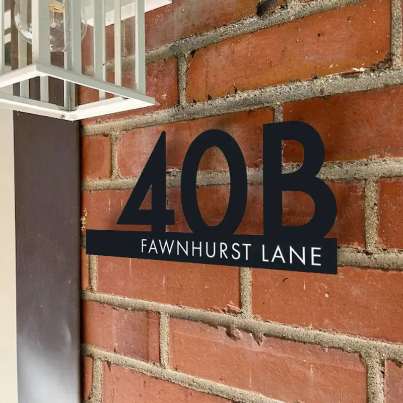 Custom Made House Sign - Photo 1