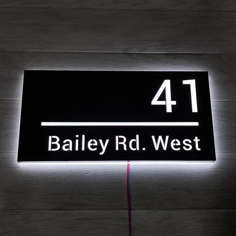Custom Made Illuminated Sign - Photo 1