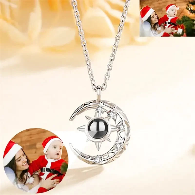 Custom Moon Necklace - Photo 1