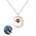 Custom Moon Necklace - Photo 3