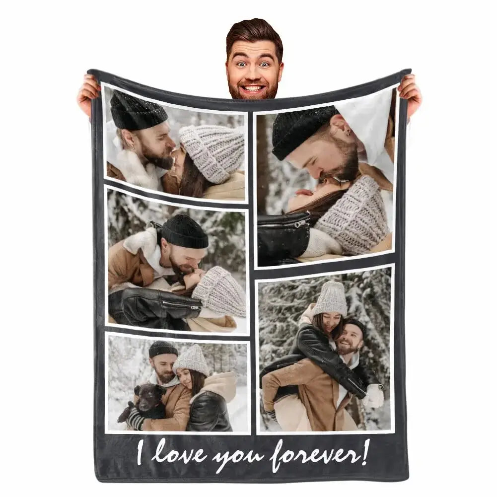 Custom Text Blanket - Photo 1