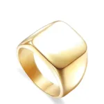 Engravable Signet Ring - Photo 2