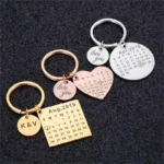 Engraved Calendar Keyring - Photo 1