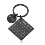 Engraved Calendar Keyring - Photo 2