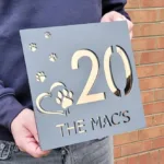 Engraved House Number Sign - Photo 2