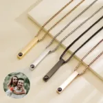 Engraved Necklace with Photo - Photo 2