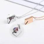 Engraved Photo on Necklace - Photo 1