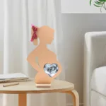 First Photo Pregnant Women Shape Frame - Photo 1