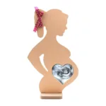 First Photo Pregnant Women Shape Frame - Photo 3