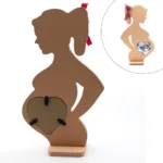 First Photo Pregnant Women Shape Frame - Photo 4
