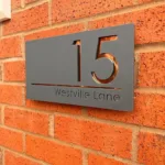 House Name and Number Sign - Photo 1
