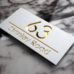 House Number and Name Sign - Photo 1