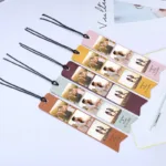 Leather Bookmark Personalised - Photo 1