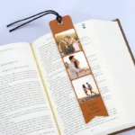 Leather Bookmark Personalised - Photo 2