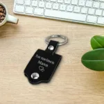 Leather Photo Keyring - Photo 5