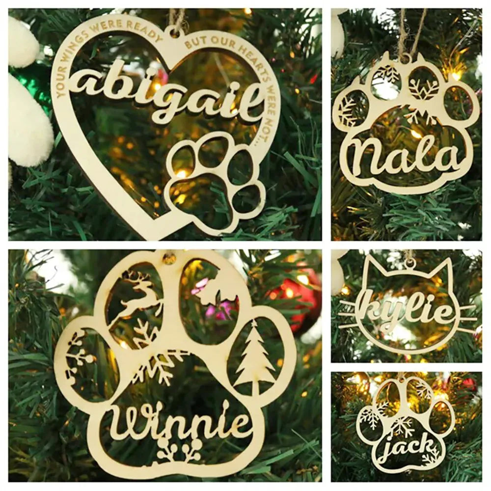 Named Christmas Baubles - Photo 1