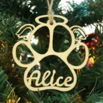 Named Christmas Baubles - Photo 2