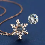 Necklance Foto Projection Snowflake - Photo 2
