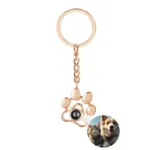 Paw Print Keyring - Photo 2