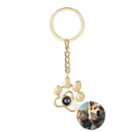 Paw Print Keyring - Photo 3