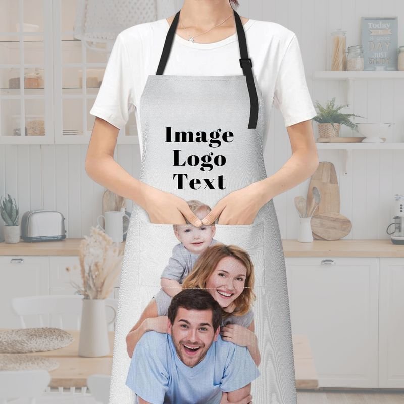Personalised Apron with Photo - Photo 1