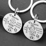 Personalised Baby Keyring - Photo 2