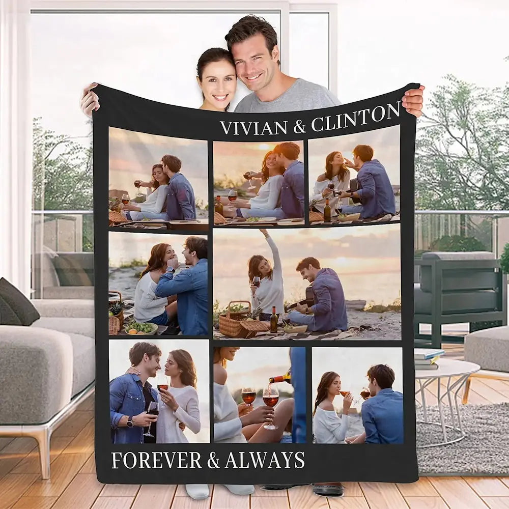 Personalised Blanket with Name - Photo 1