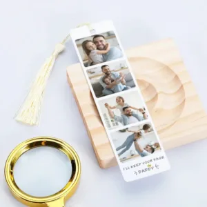 Personalised Bookmark with Photos - Photo 1