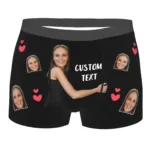 Personalised Boxers Text - Photo 1