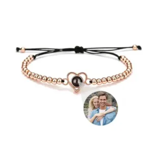 Personalised Bracelet with Photo - Photo 1