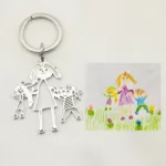 Personalised Child&rsquo;s Drawing Keyring - Photo 3