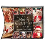 Personalised Christmas Blanket - Photo 1