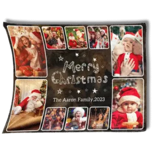Personalised Christmas Blanket - Photo 1
