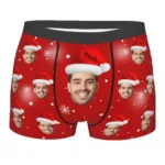 Personalised Christmas Boxers - Photo 1