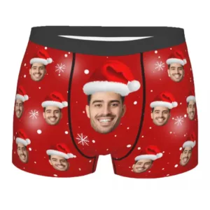 Personalised Christmas Boxers - Photo 1