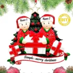 Personalised Christmas Tree Decoration - Photo 2