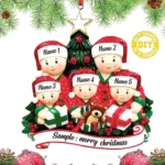 Personalised Christmas Tree Decoration - Photo 5
