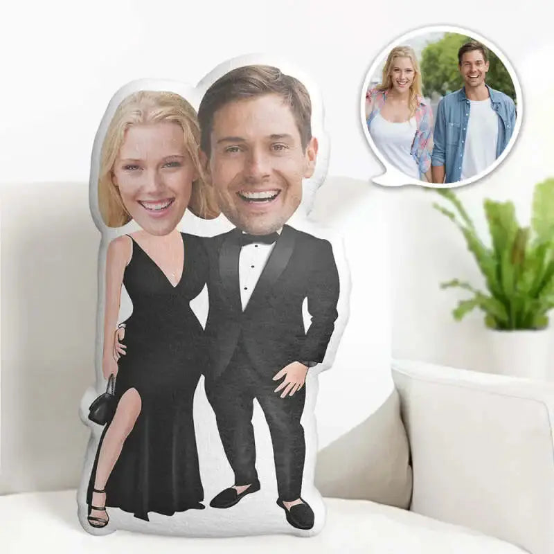 Personalised Couple Cushion - Photo 1