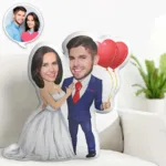 Personalised Couple Cushion - Photo 2