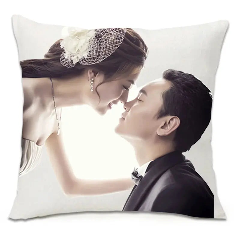 Personalised Cushion with Photo - Photo 1