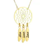 Personalised Dream Catcher Necklace - Photo 1