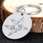 Personalised Family Keyring - Photo 6