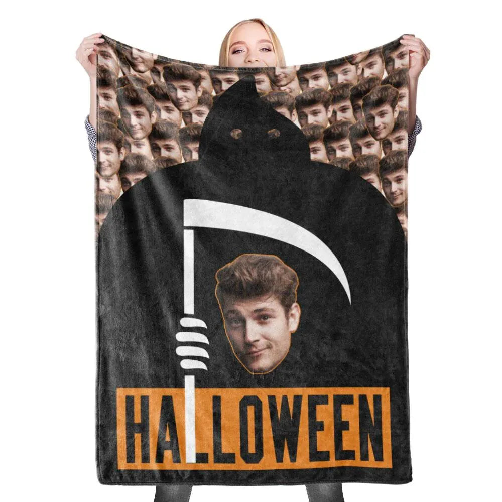 Personalised Halloween Blanket - Photo 1